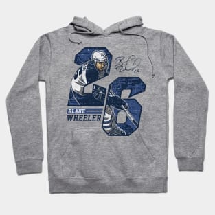 Blake Wheeler Winnipeg Number Hoodie